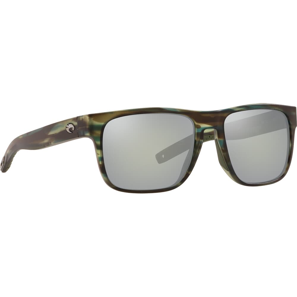 Costa Spearo Matte Reef Frame Sunglasses w/ Gray Silver Mirror 580G Lenses SPO-253-OSGGLP
