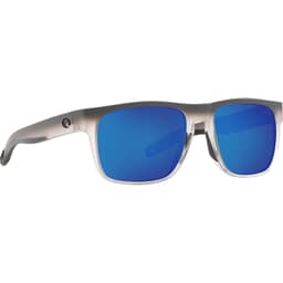 Costa Spearo Ocearch Matte Fog Gray Sunglasses w/ Blue Mirror 580G Lenses SPO-277OC-OBMGLP