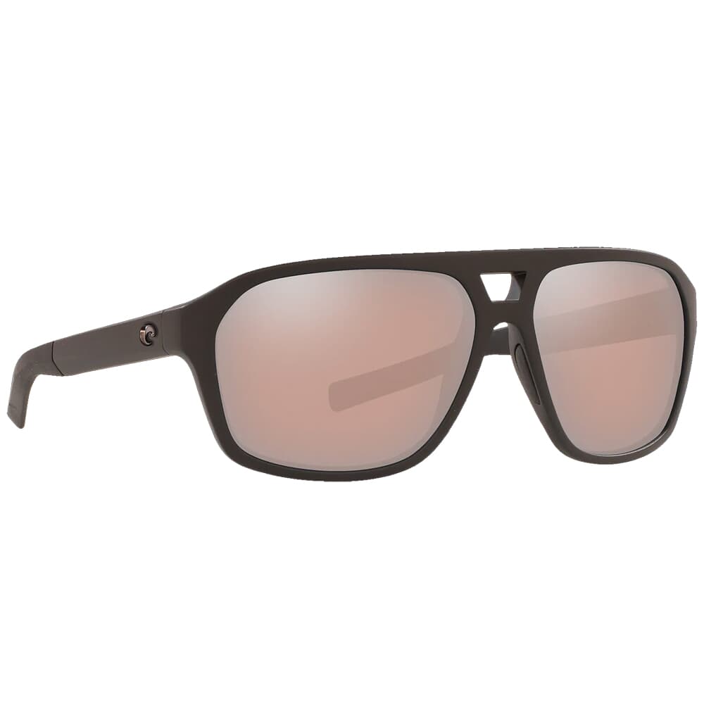 Costa Switchfoot Ocearch Matte Black Frame Sunglasses w/ Copper Silver Mirror 580P Lenses SWF-11OC-OSCP