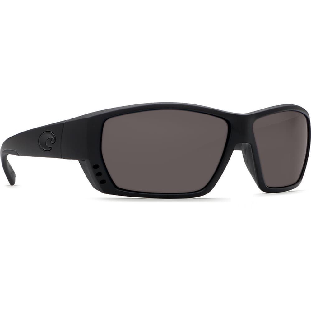 Costa Tuna Alley Blackout Frame Sunglasses w/Gray 580P Lenses 06S9009-90090162