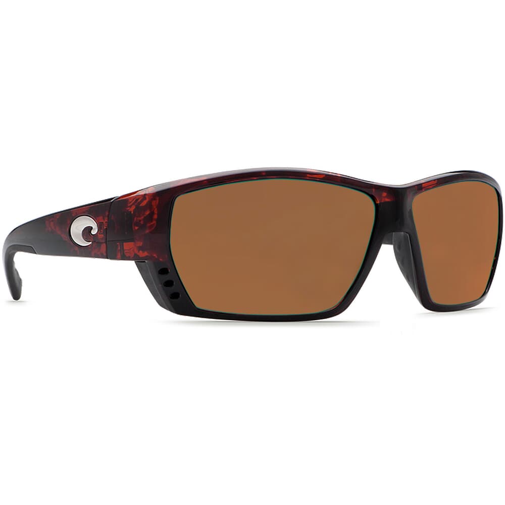 Costa Tuna Alley Tortoise Frame Sunglasses w/ Copper 580G Lenses TA-10-OCGLP
