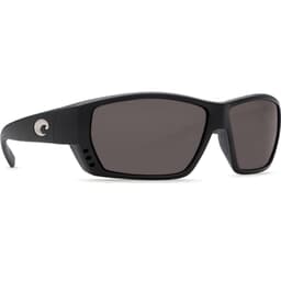 Costa Tuna Alley Matte Black Global Fit Frame Sunglasses w/ Gray 580P Lenses TA-11GF-OGP