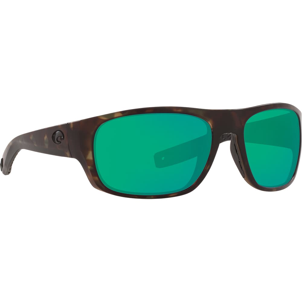 Costa Tico Matte Wetlands Frame Sunglasses w/ Green Mirror 580G Lenses TCO-254-OGMGLP
