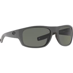 Costa Tico Matte Gray Frame Sunglasses w/ Gray 580G Lenses TCO-98-OGGLP