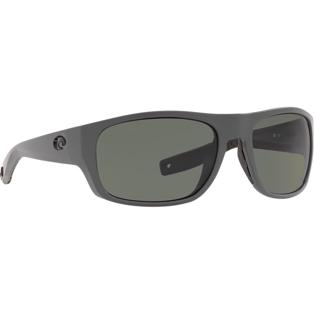 Costa Tico Matte Gray Frame Sunglasses w/ Gray 580G Lenses TCO-98-OGGLP