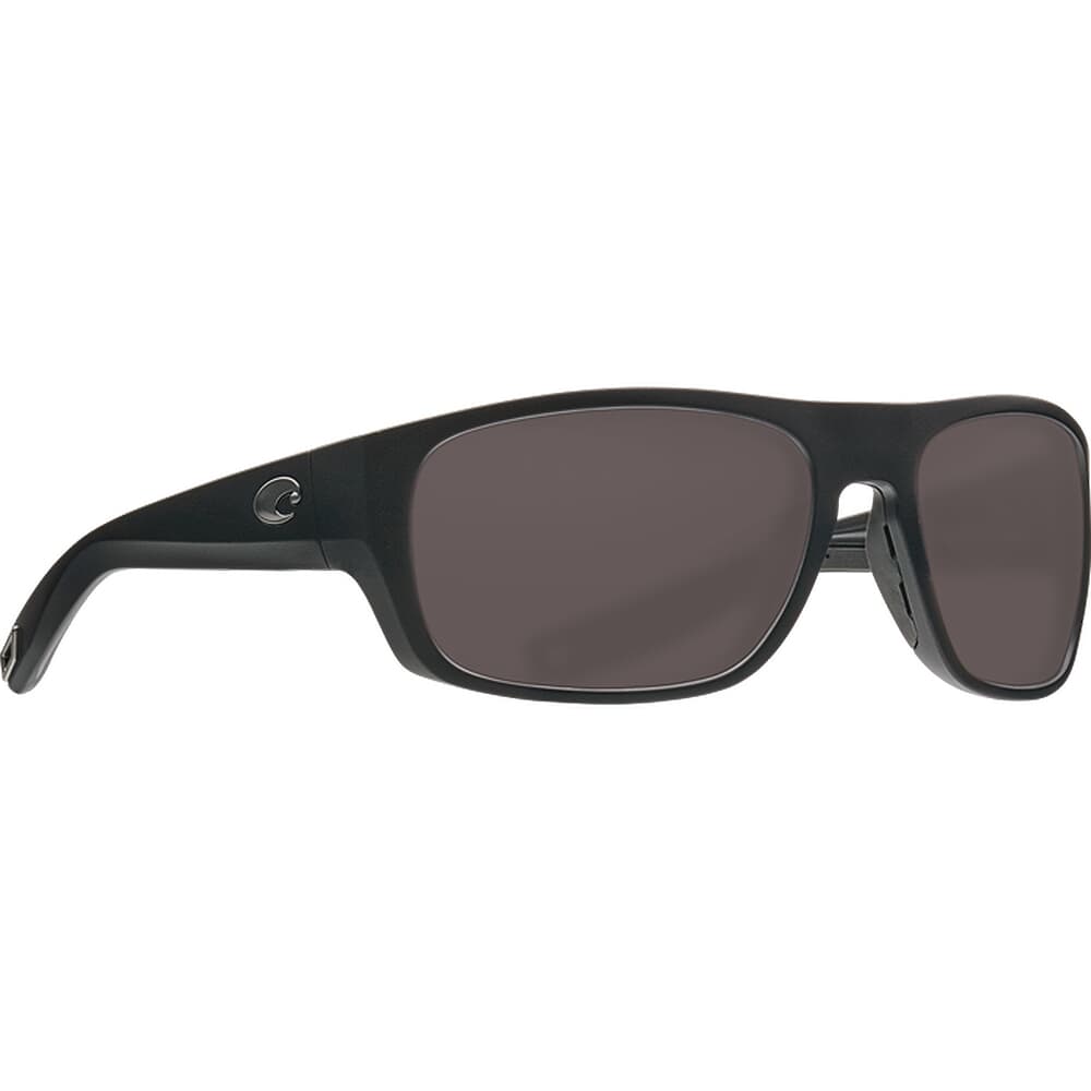 Costa Tico Matte Black Frame Sunglasses w/ Gray 580G Lenses TCO-11-OGGLP
