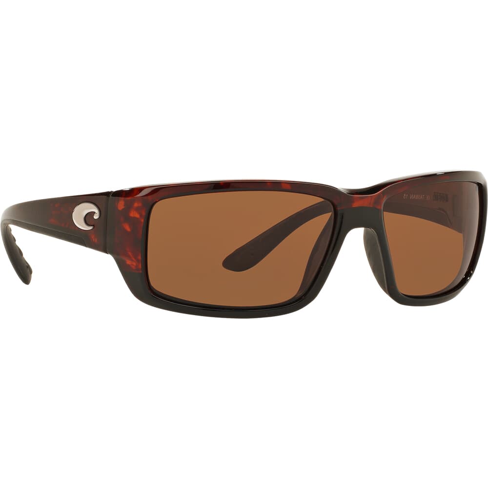 Costa Fantail Tortoise Global Fit Frame Sunglasses w/ Copper 580P Lenses TF-10GF-OCP