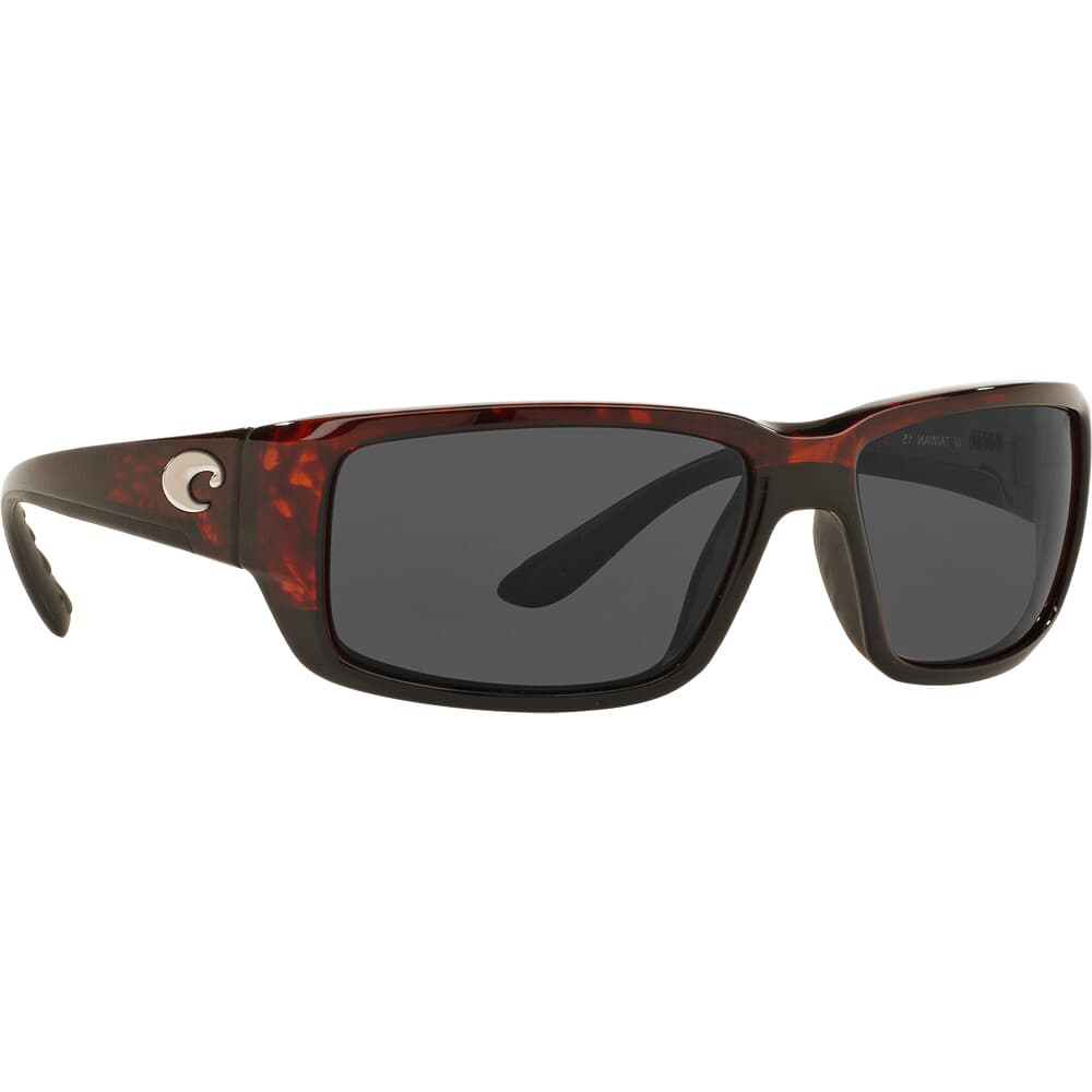 Costa Fantail Tortoise Global Fit Frame Sunglasses w/ Gray 580P Lenses TF-10GF-OGP