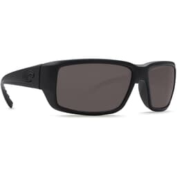 Costa Fantail Blackout Frame Sunglasses w/ Gray 580P Lenses TF-01-OGP