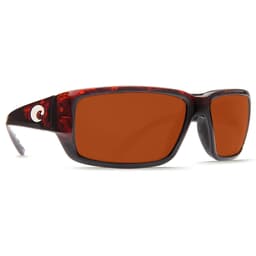 Costa Fantail Tortoise Frame Sunglasses w/ Copper 580G Lenses TF-10-OCGLP