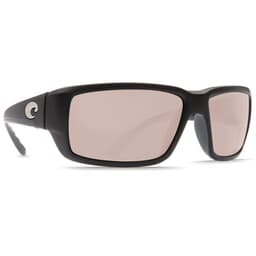 Costa Fantail Matte Black Global Fit Frame Sunglasses w/ Copper Silver Mirror 580P Lenses TF-11GF-OSCP