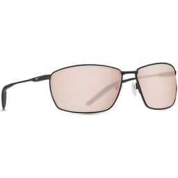 Costa Turret Matte Black + Matte Black/Black Sunglasses w/ Copper Silver Mirror 580P Lenses TRT-11-OSCP