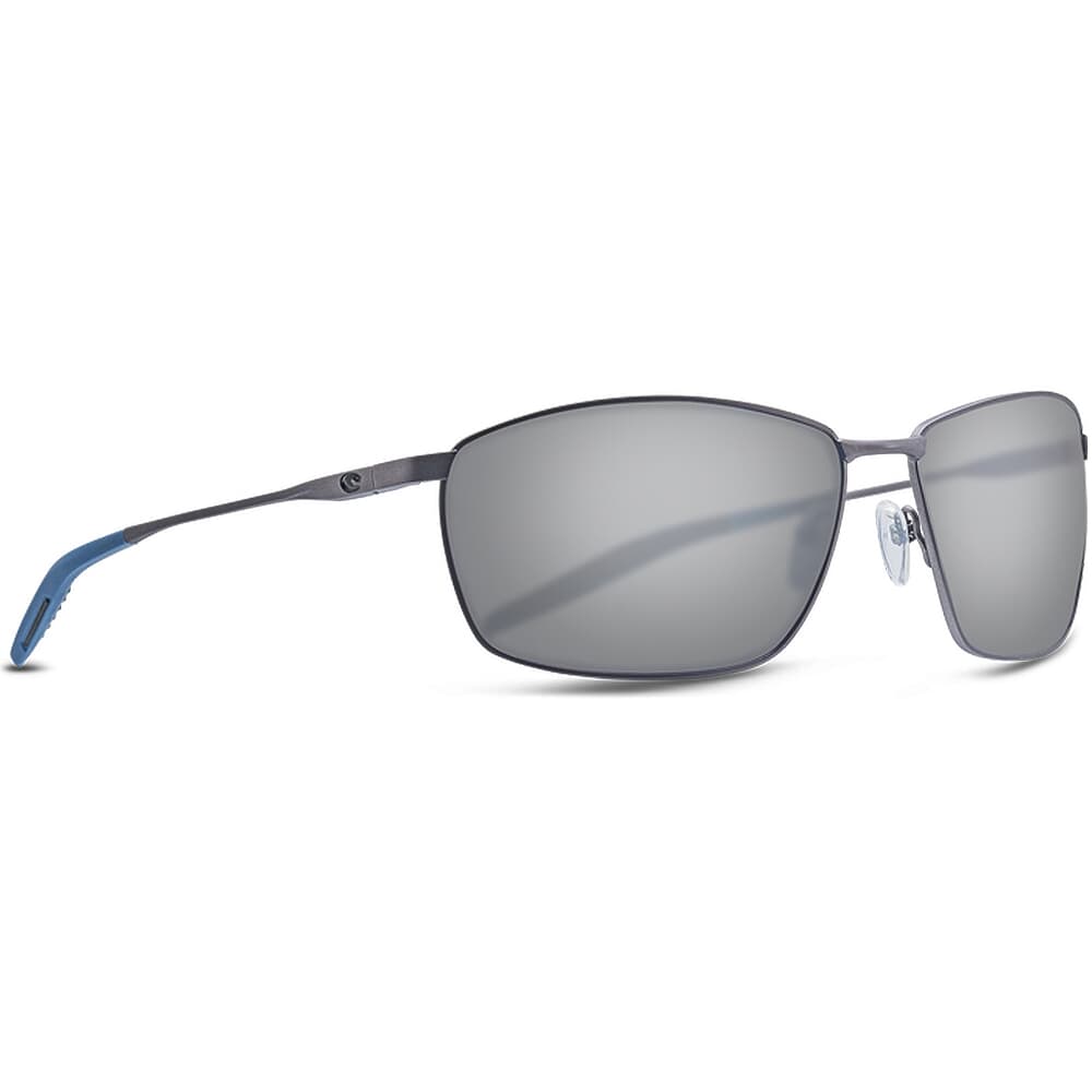 Costa Turret Matte Dark Gunmetal/Deep Blue/Black Frame Sunglasses TRT-247