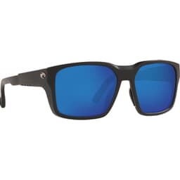 Costa Tailwalker Matte Black Sunglasses w/ Blue Mirror 580P Lenses TWK-11-OBMP