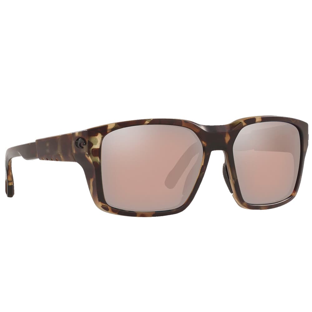 Costa Tailwalker Matte Wetlands Sunglasses w/ Copper Silver Mirror 580G Lenses TWK-254-OSCGLP