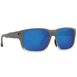Costa Tailwalker Matte Fog Gray Sunglasses w/ Blue Mirror 580G Lenses TWK-277-OBMGLP