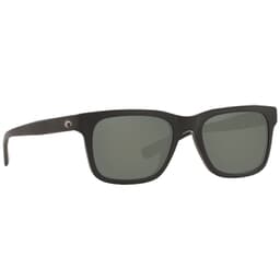 Costa Tybee Matte Black Sunglasses w/ Gray 580G Lenses TYB-11-OGGLP