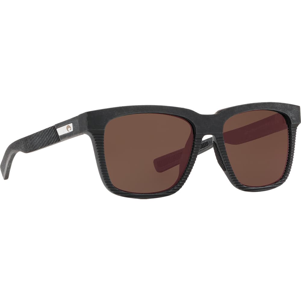 Costa Untangled Pescador Net Gray w/Black Rubber Sunglasses w/ Copper 580G Lenses UC1-00G-OCGLP