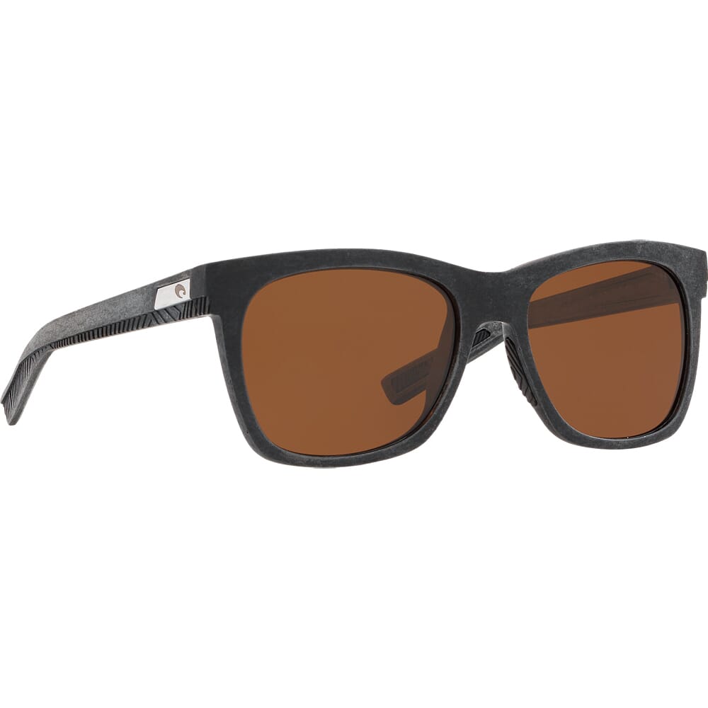 Costa Untangled Caldera Net Gray w/Black Rubber Sunglasses UC3-00G
