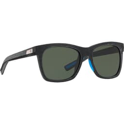 Costa Untangled Caldera Net Gray w/Blue Rubber Sunglasses w/ Gray 580G Lenses UC3-00B-OGGLP