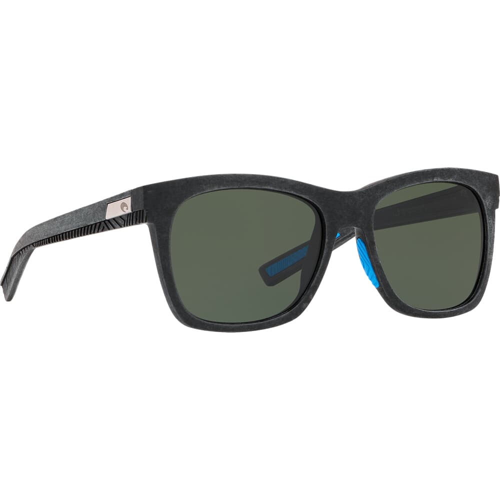 Costa Untangled Caldera Net Gray w/Blue Rubber Sunglasses w/ Gray 580G Lenses UC3-00B-OGGLP