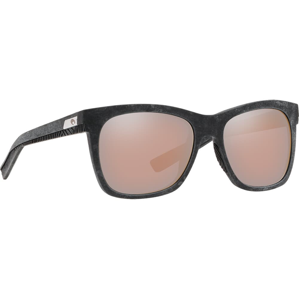 Costa Untangled Caldera Net Gray w/Black Rubber Sunglasses UC3-00G