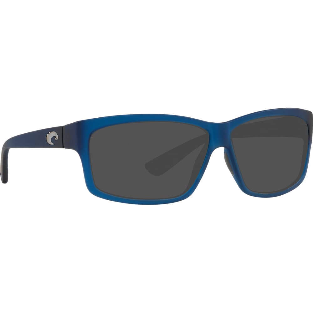 Costa Cut Matte Atlantic Blue Frame Sunglasses w/ Gray 580P Lenses UT-177-OGP
