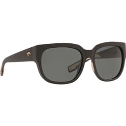 Costa Waterwoman II Matte Black Sunglasses w/ Gray 580G Lenses WTR-11-OGGLP