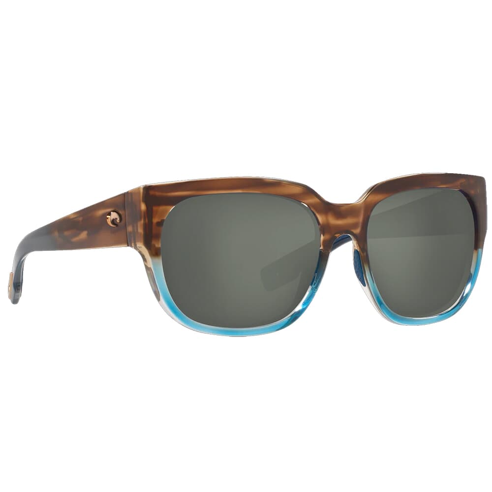 Costa Waterwoman II Shiny Wahoo Sunglasses w/Gray 580P Lenses 06S9004-90041358