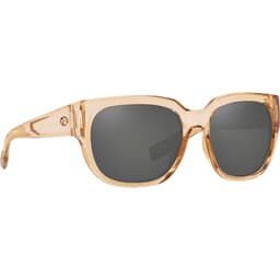 Costa Waterwoman II Shiny Blonde Sunglasses w/ Gray 580P Lenses WTR-252-OGP