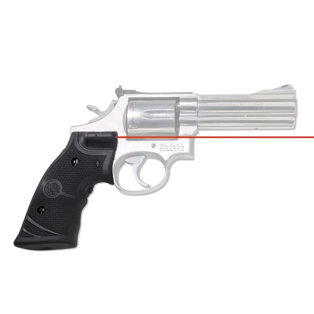 Crimson Trace LG-314 Lasergrips S&amp;W N Round Butt Frame Red Laser Sight 01-1310