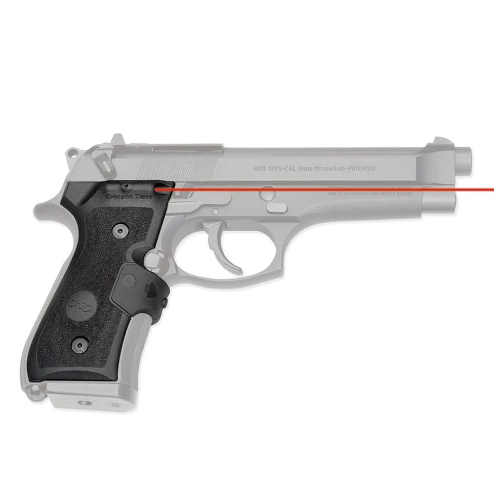Crimson Trace LG-402-M Lasergrips Beretta 92/96/M9 MIL-SPEC Red