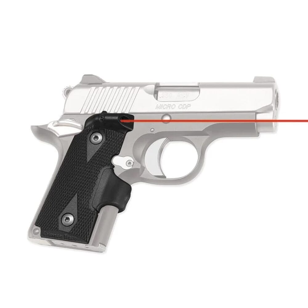 Crimson Trace LG-478 Lasergrips Kimber Micro .380 Red Laser Sight