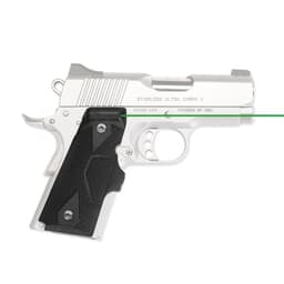 Crimson Trace LG-404G Lasergrips 1911 Compact Front Activation Green Laser Sight 01-4110-1