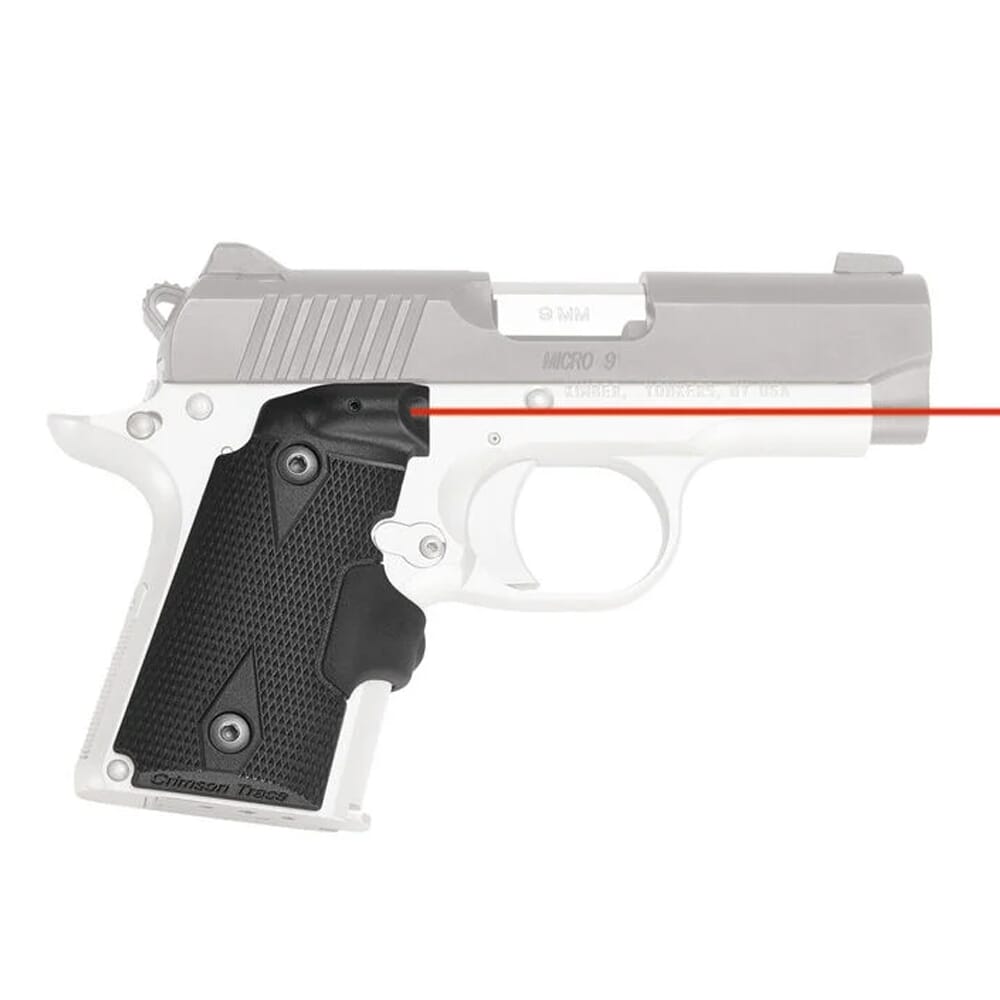 Crimson Trace LG-409 Lasergrips Kimber Micro 9 Red Laser Sight 01