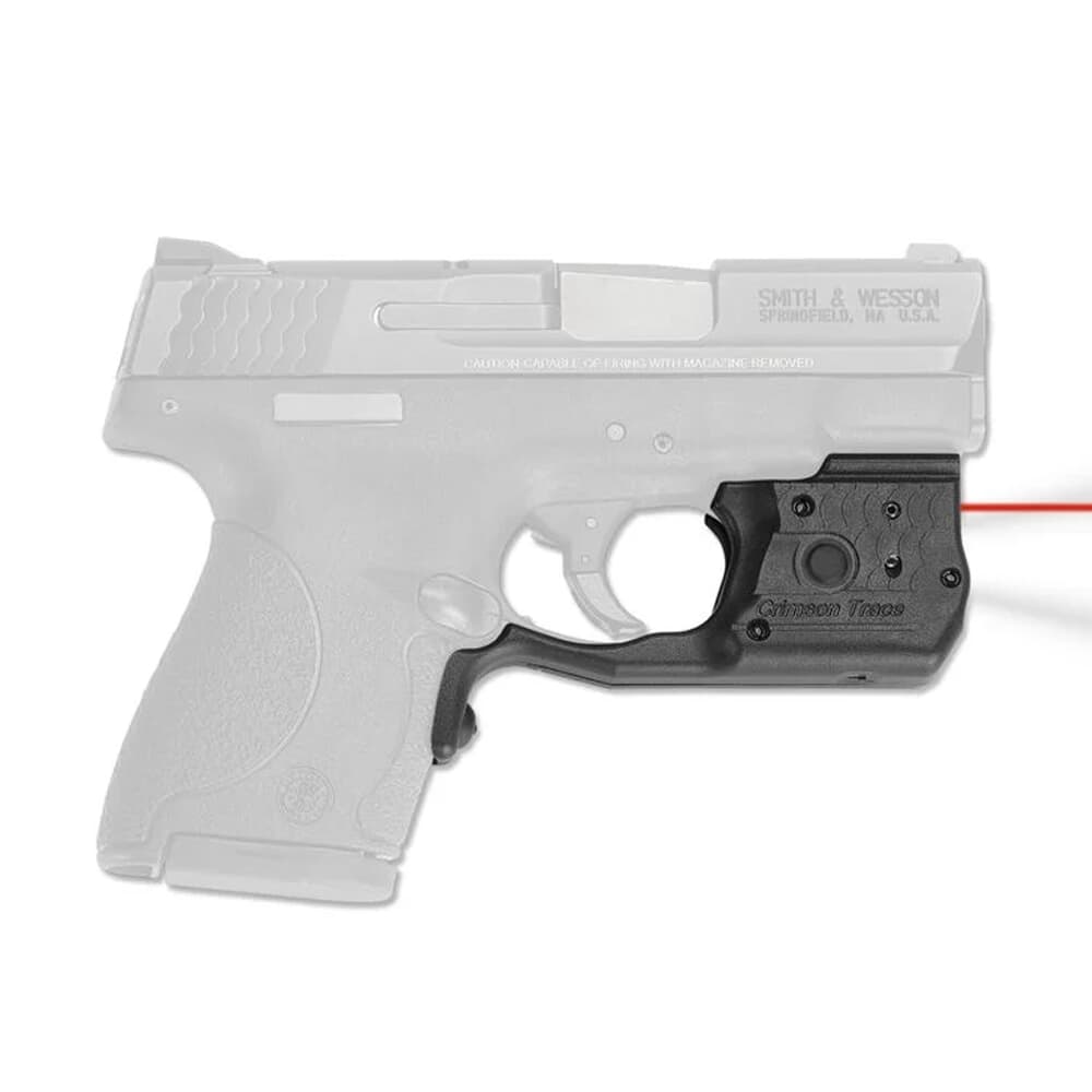 Crimson Trace LL-801 Laserguard Pro S&amp;W M&amp;P Shield/Shield M2.0 Red Laser Sight w/White Tactical Light 01-5600-1