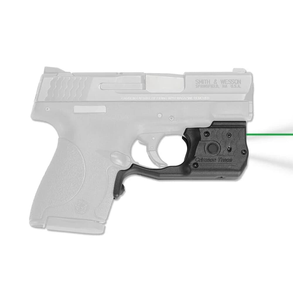Crimson Trace LL-801G Laserguard Pro S&amp;W M&amp;P Shield/Shield M2.0 Green Laser Sight w/White Tactical Light 01-5840-1