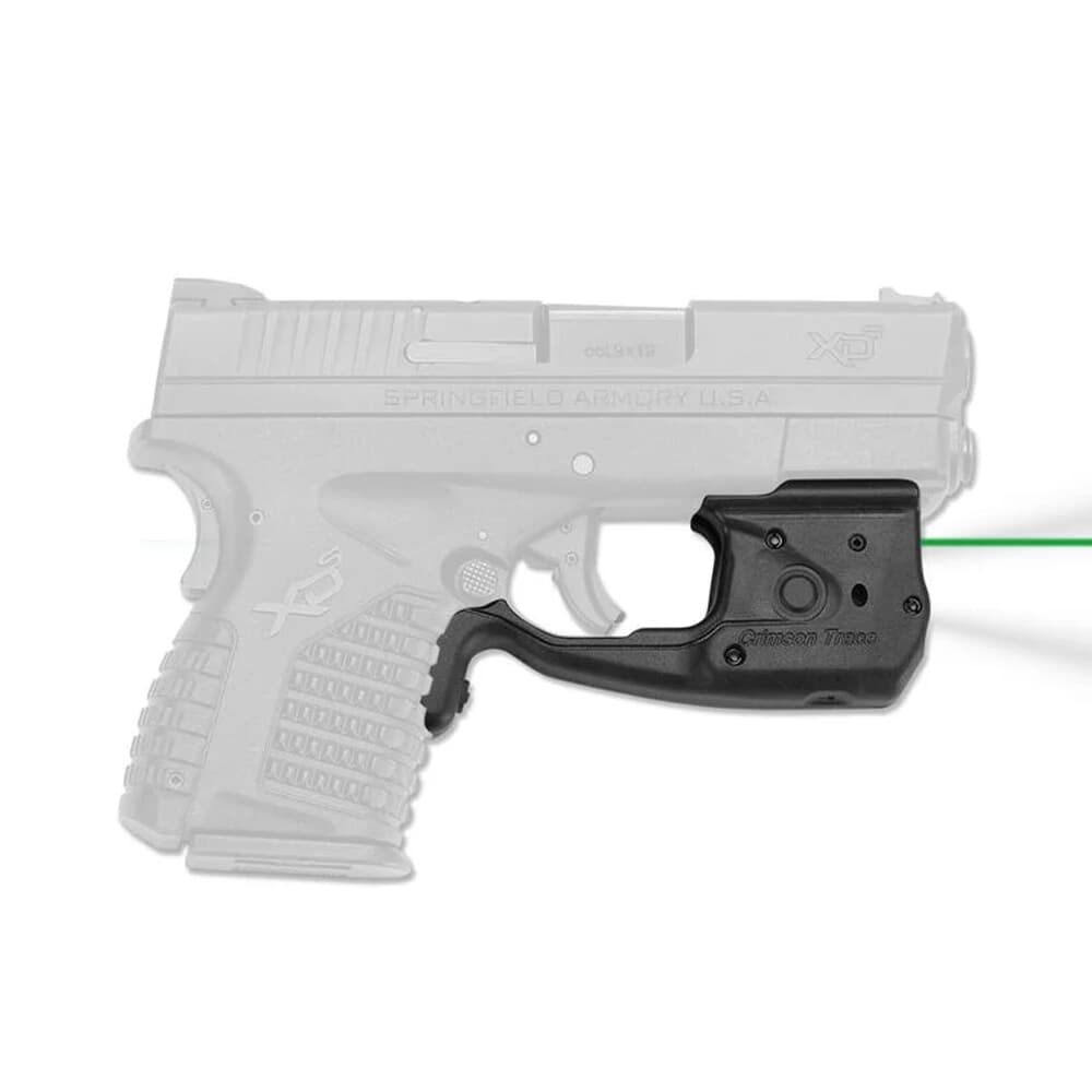 Crimson Trace LL-802G Laserguard Pro Springfield XD-S Green Laser Sight w/White Tactical Light 01-5850-1