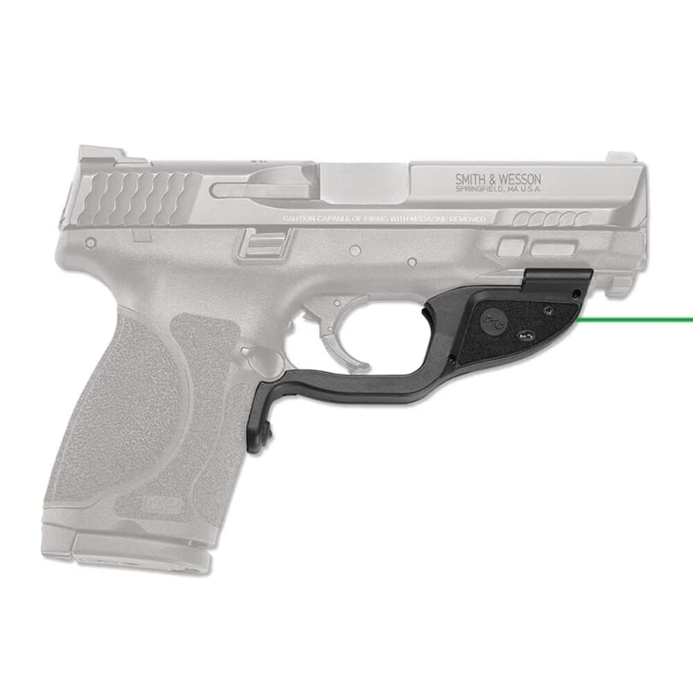 Crimson Trace LG-362G Lasergrips S&W M&P M2.0 Full-Size, Compact & Subcompact Green Laser Sight 01-7450-1