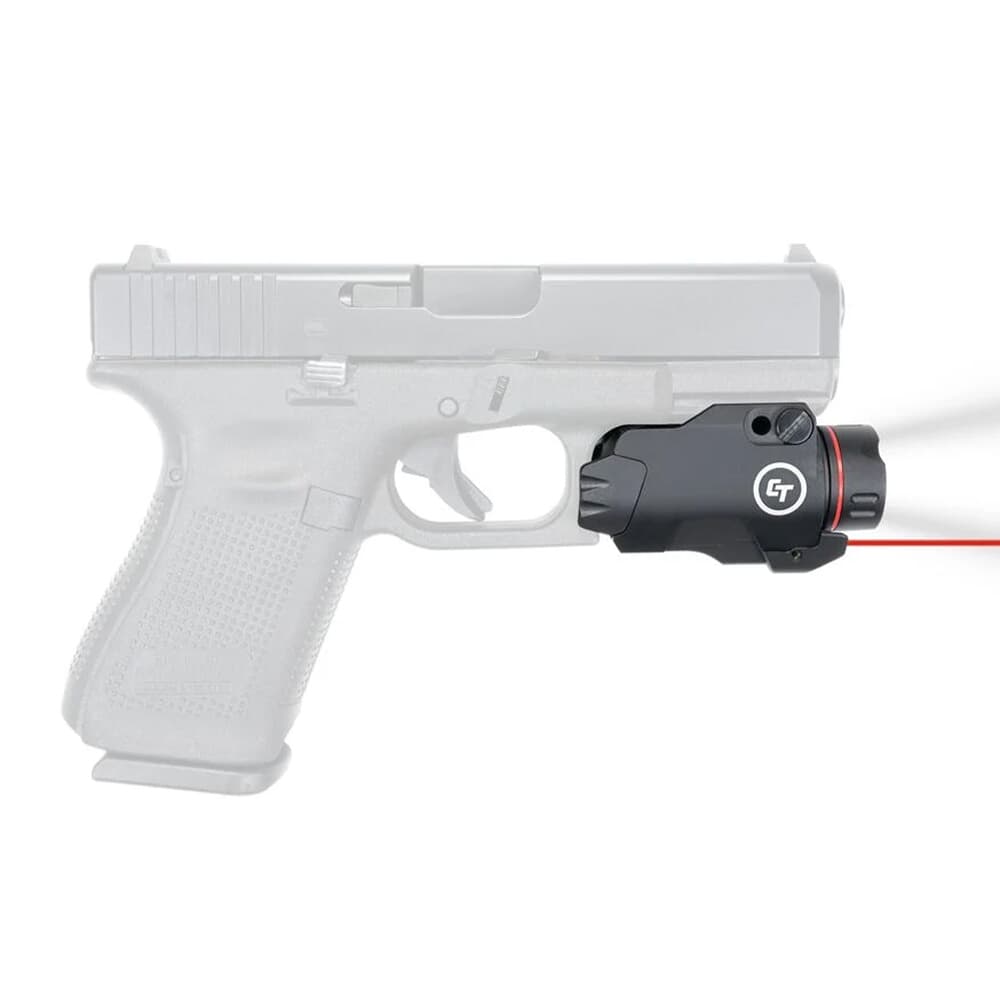 Crimson Trace CMR-207 Rail Master Pro Red Laser w/White Tactical Light 01-7730-1