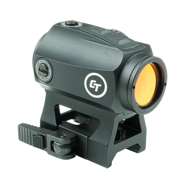 Crimson Trace CTS-1000 2.0 MOA Compact Tactical Red Dot Sight for Rifles, Electronic Sight