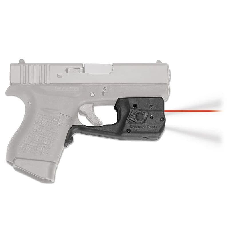 Crimson Trace LL-803 Laserguard Pro Glock G42/43/43X/48 Red Laser Sight w/White Tactical Light 01-5280-1