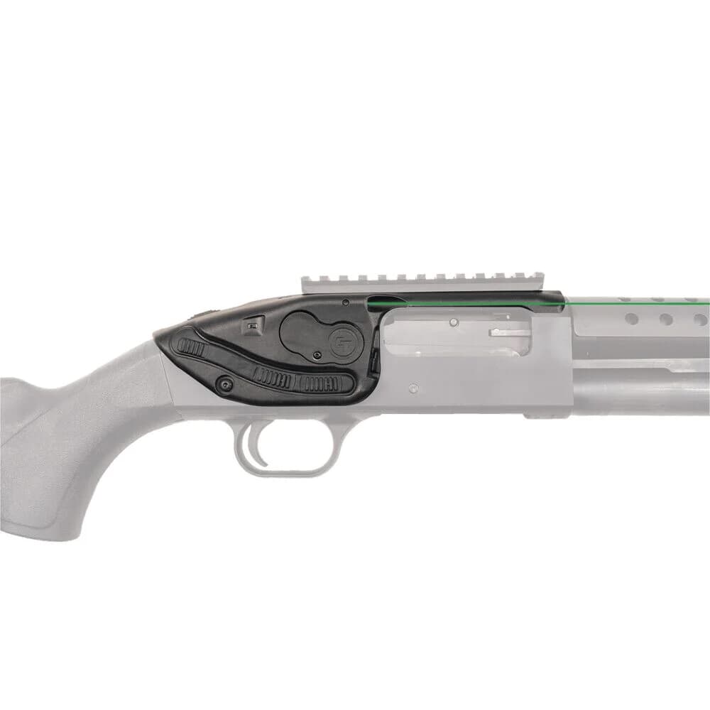 Crimson Trace LS-250G Lasersaddle Green Laser Sight for Mossberg 500/590/590A1/Shockwave 12ga/20ga Shotgun 01-7820-1