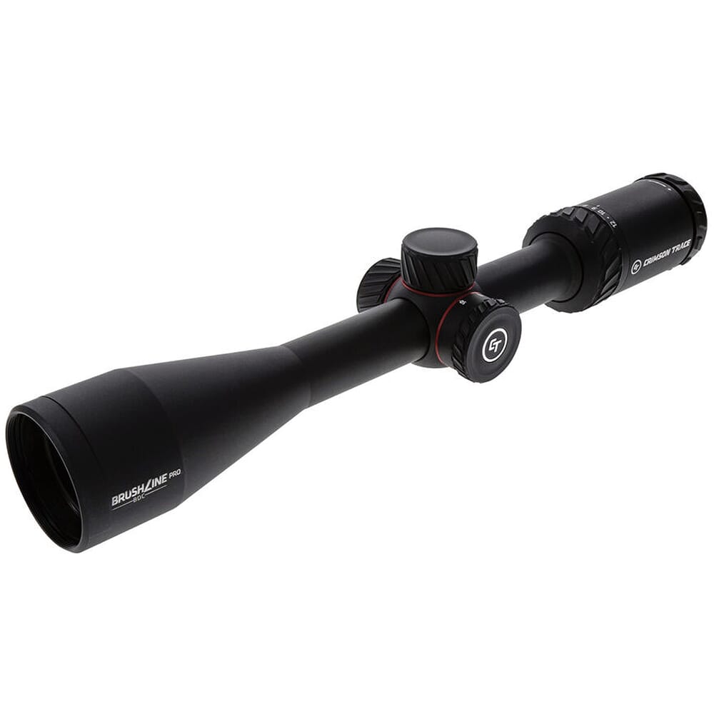 Crimson Trace CT Brushline Pro 3-12x42 BDC Pro Non-Illuminated Riflescope 01-01390
