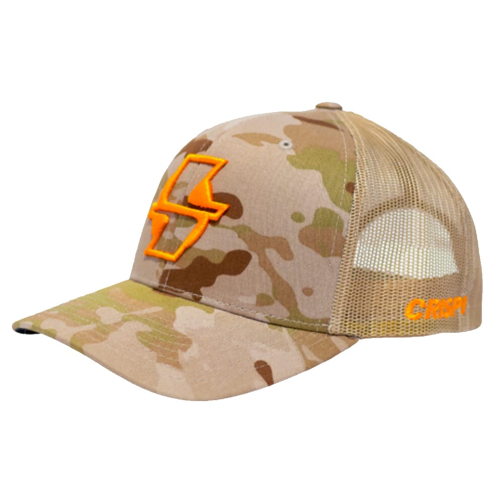 Crispi Rich Camo w/Blaze Logo Snapback Hat Hat-Rich-Camo-Blaze-Logo