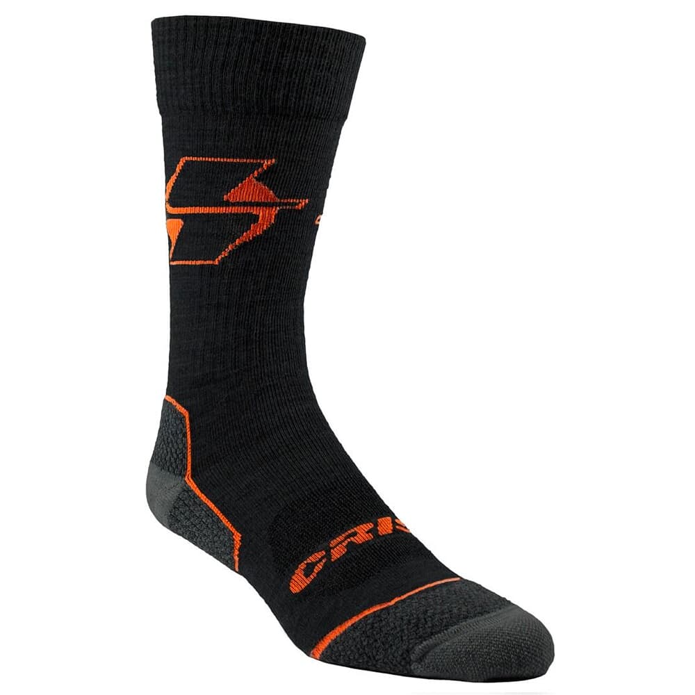 Crispi San Juan Lightweight Black Crew Sock 8440-Black