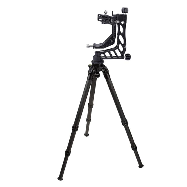 Crux Ordnance Adjustable Rifle Support/Rest and 34mm Tripod Kit w/Leveling Base & Scope Mount PMG-K03