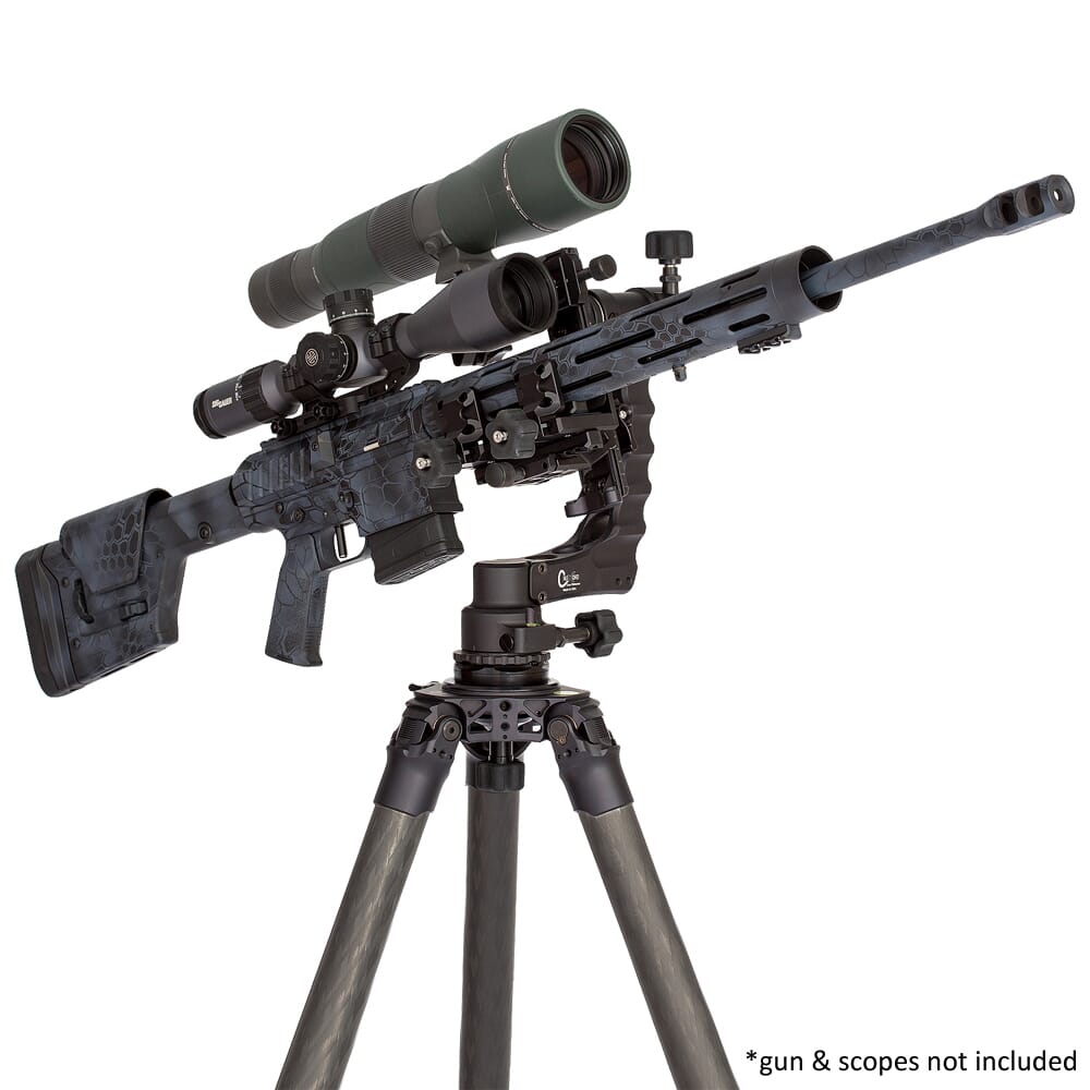 Crux Ordnance Adjustable Rifle Support/Rest and 42mm Tripod Kit w