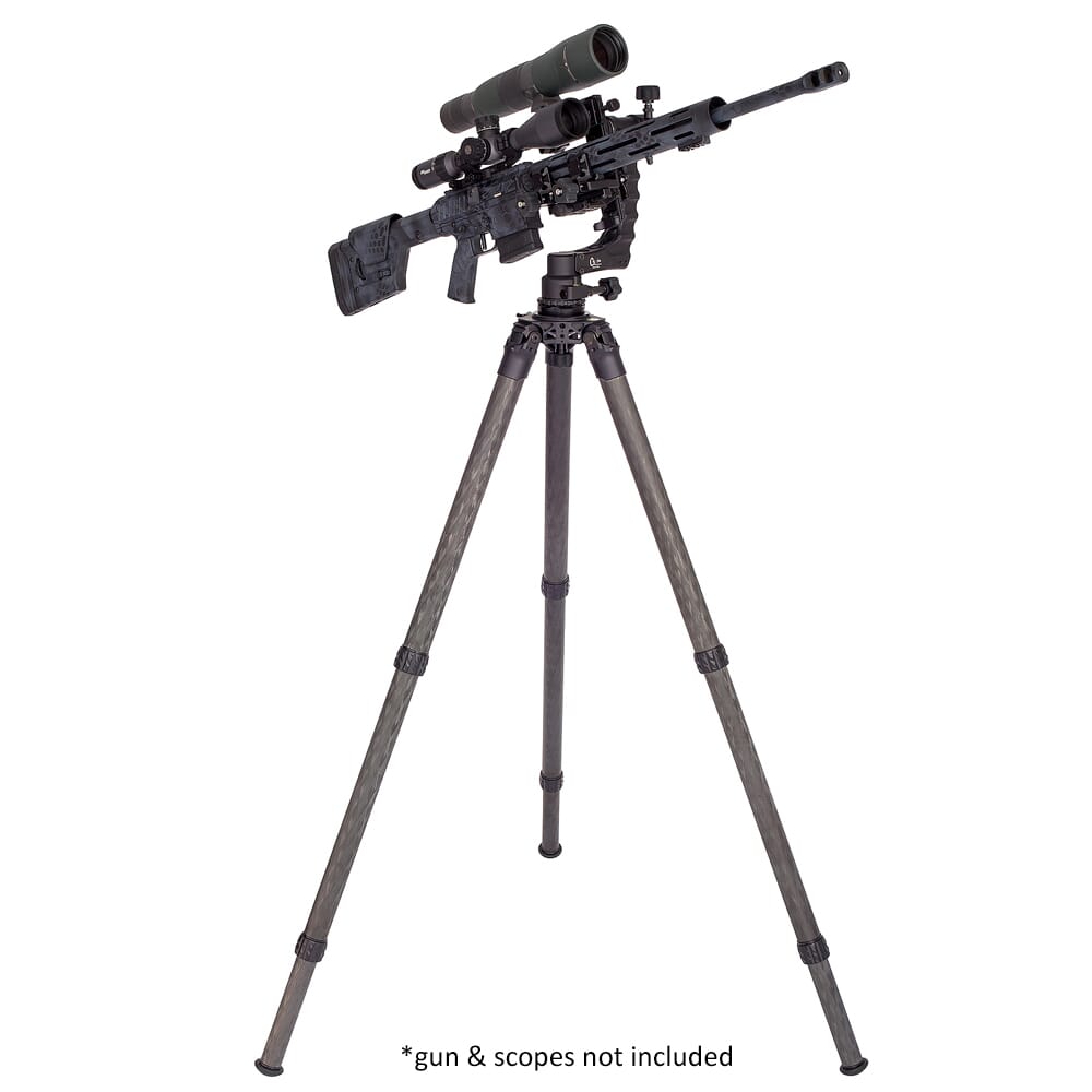 Crux Ordnance Adjustable Rifle Support/Rest and 42mm Tripod Kit w ...