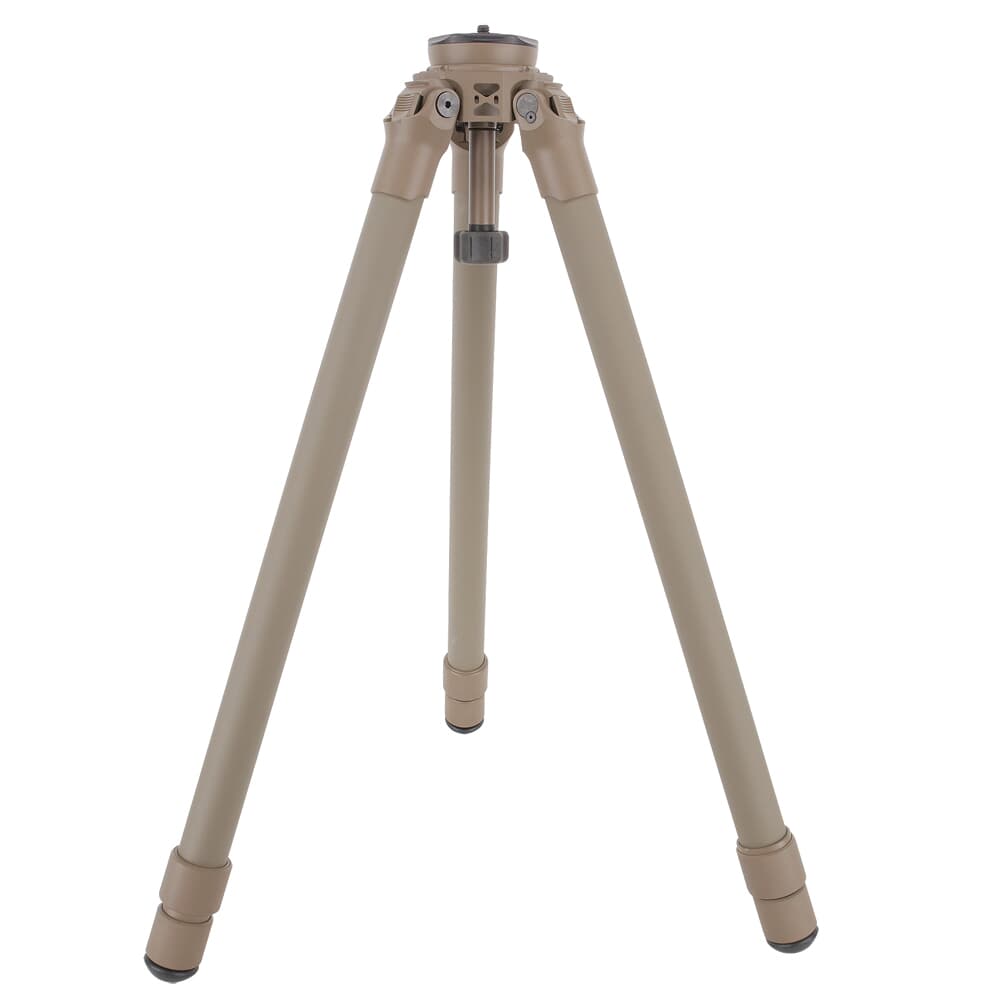 Crux Ordnance Carbon Fiber Tripod, 34 mm leg dia. 3 section with Leveling Bowl CO-007
